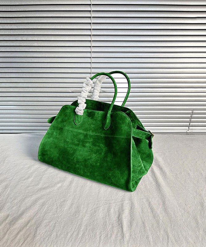 Fashion Red Large Capacity Suede Tote Handbag